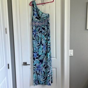One shoulder Lilly Pulitzer dress